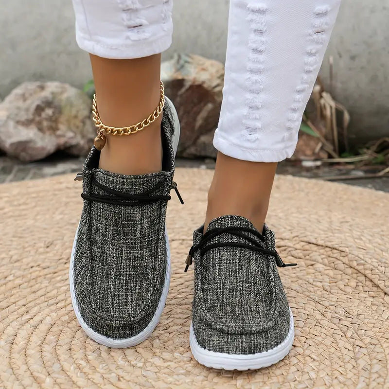 Damen leichte Sneaker mit rutschfester Sohle