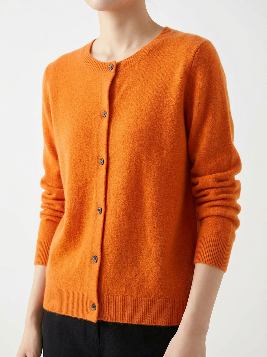 Damen Strickjacke mit Raglanärmeln in lockerer Passform