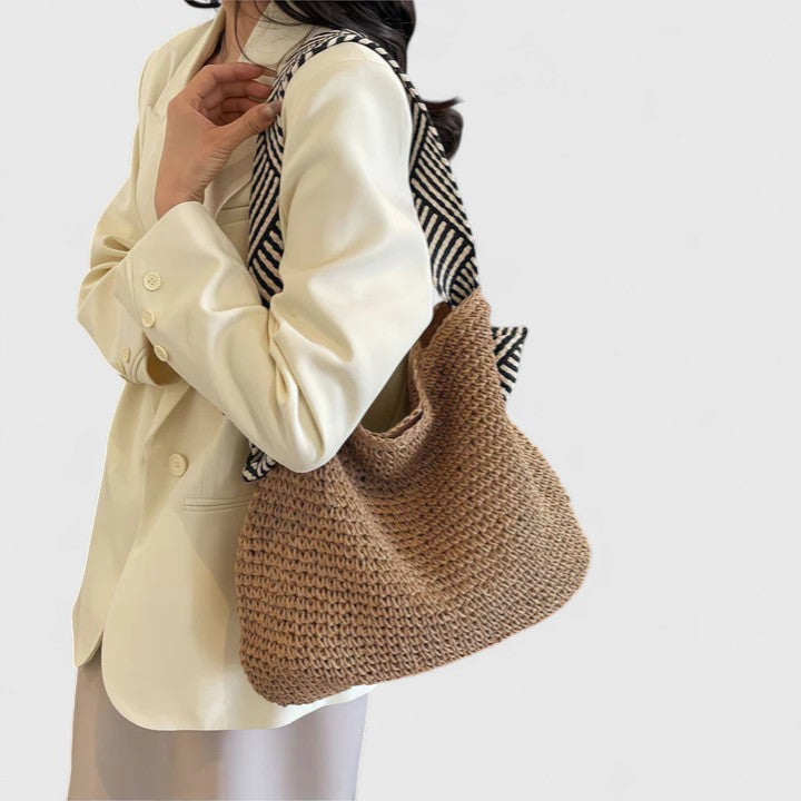 Boho gewebte Umhängetasche Tote
