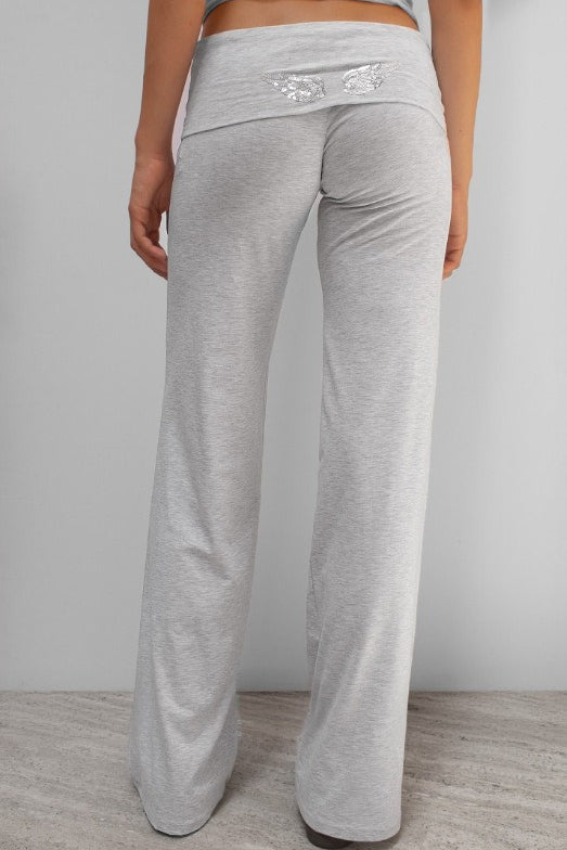 Damen Hoodie mit Pailletten und langen Ärmeln