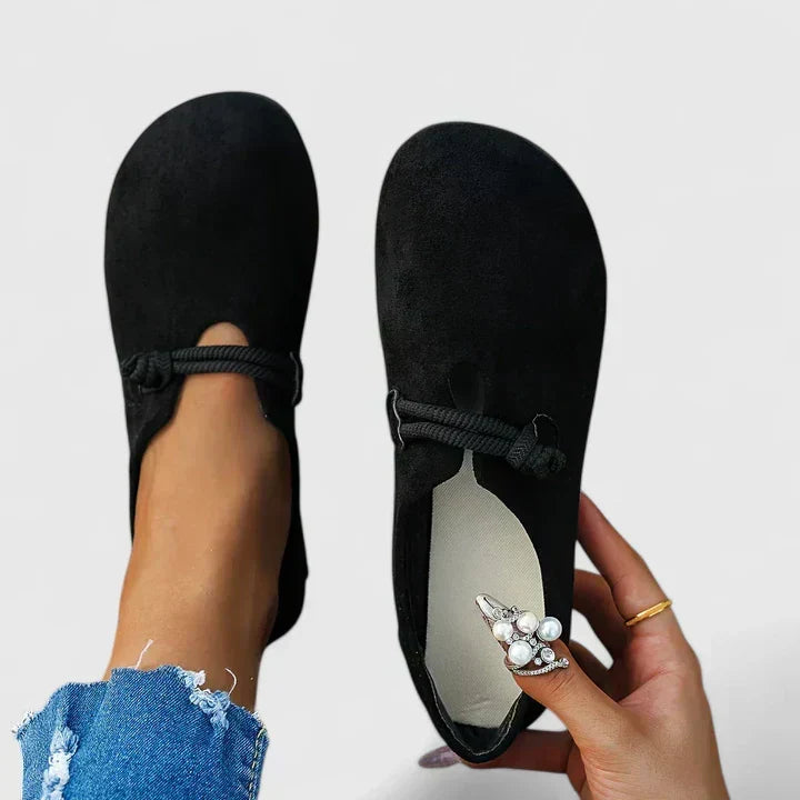 Damen Loafer mit Schnürung