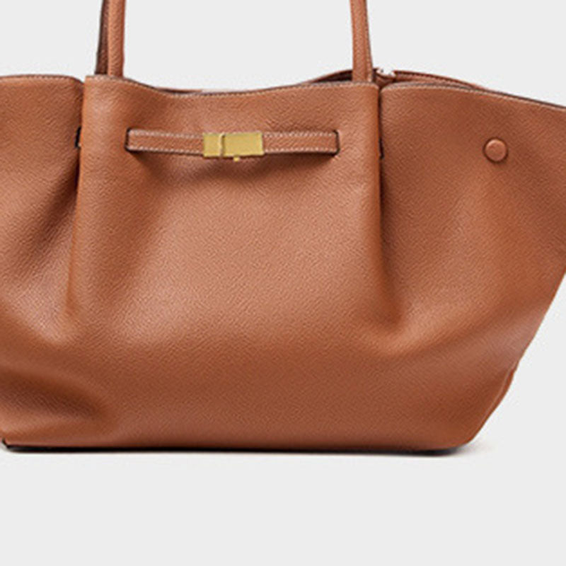 Damen Tote Bag mit Magnetverschluss und Innenfächern