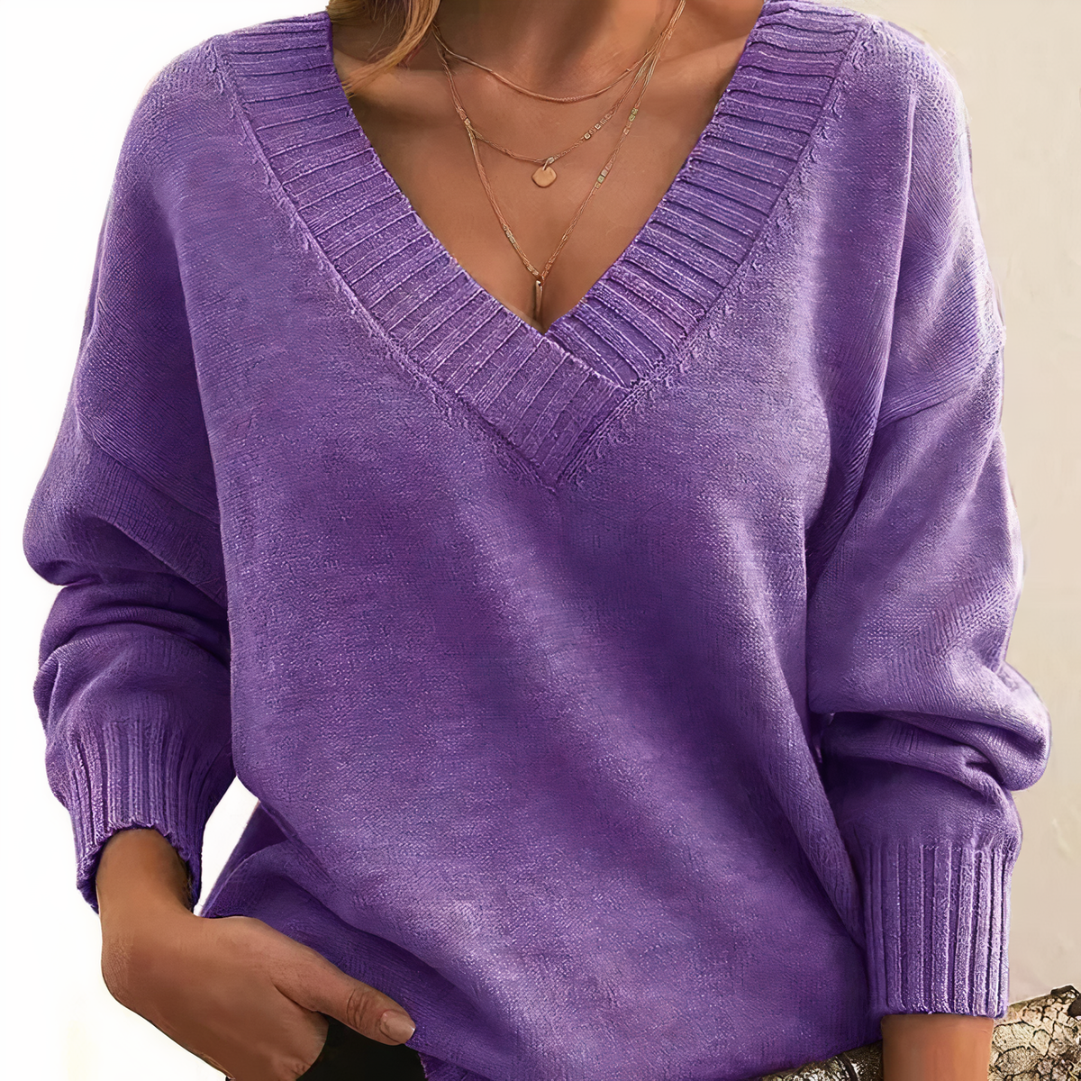 Damen Rollkragenpullover aus Kaschmir-Mix