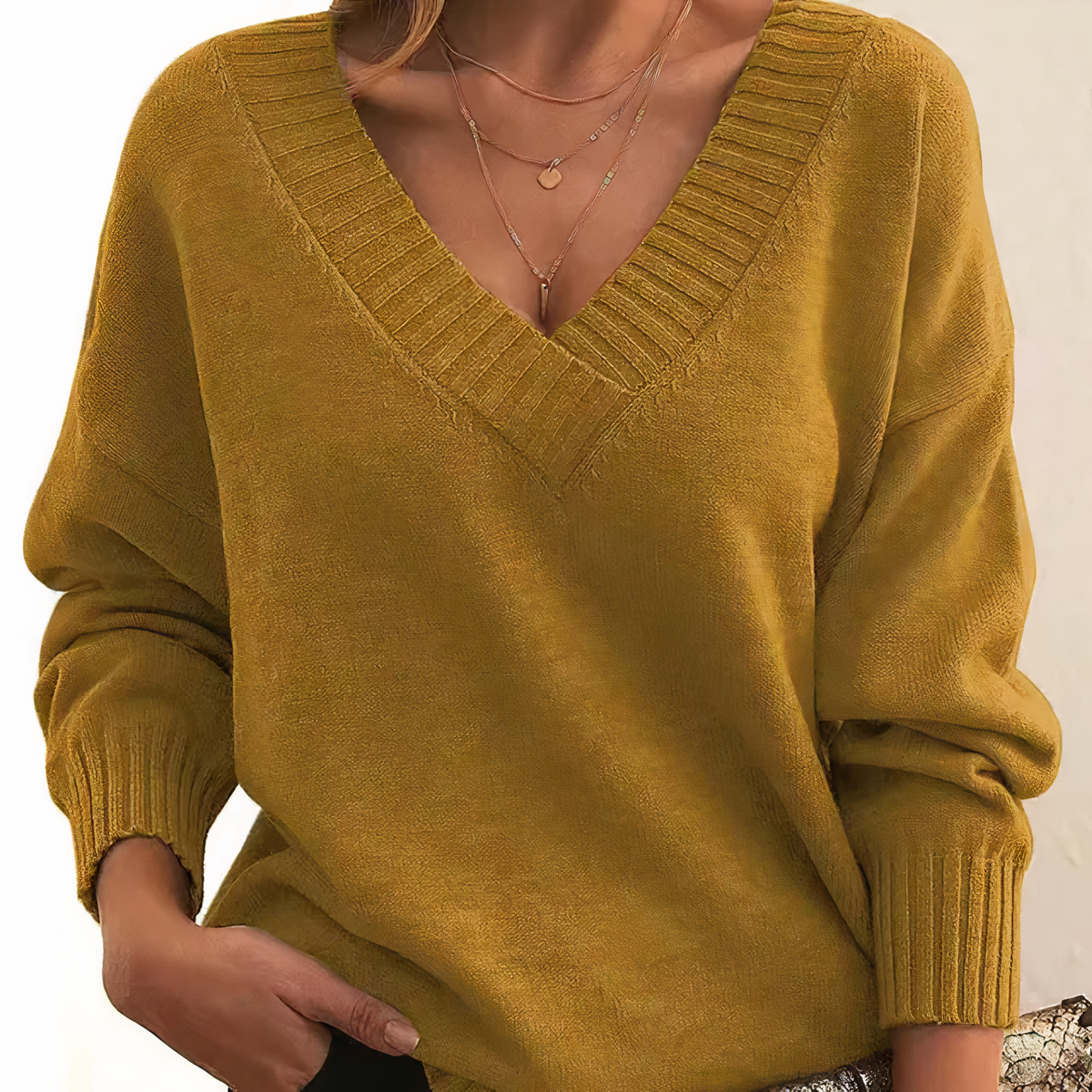 Damen Rollkragenpullover aus Kaschmir-Mix