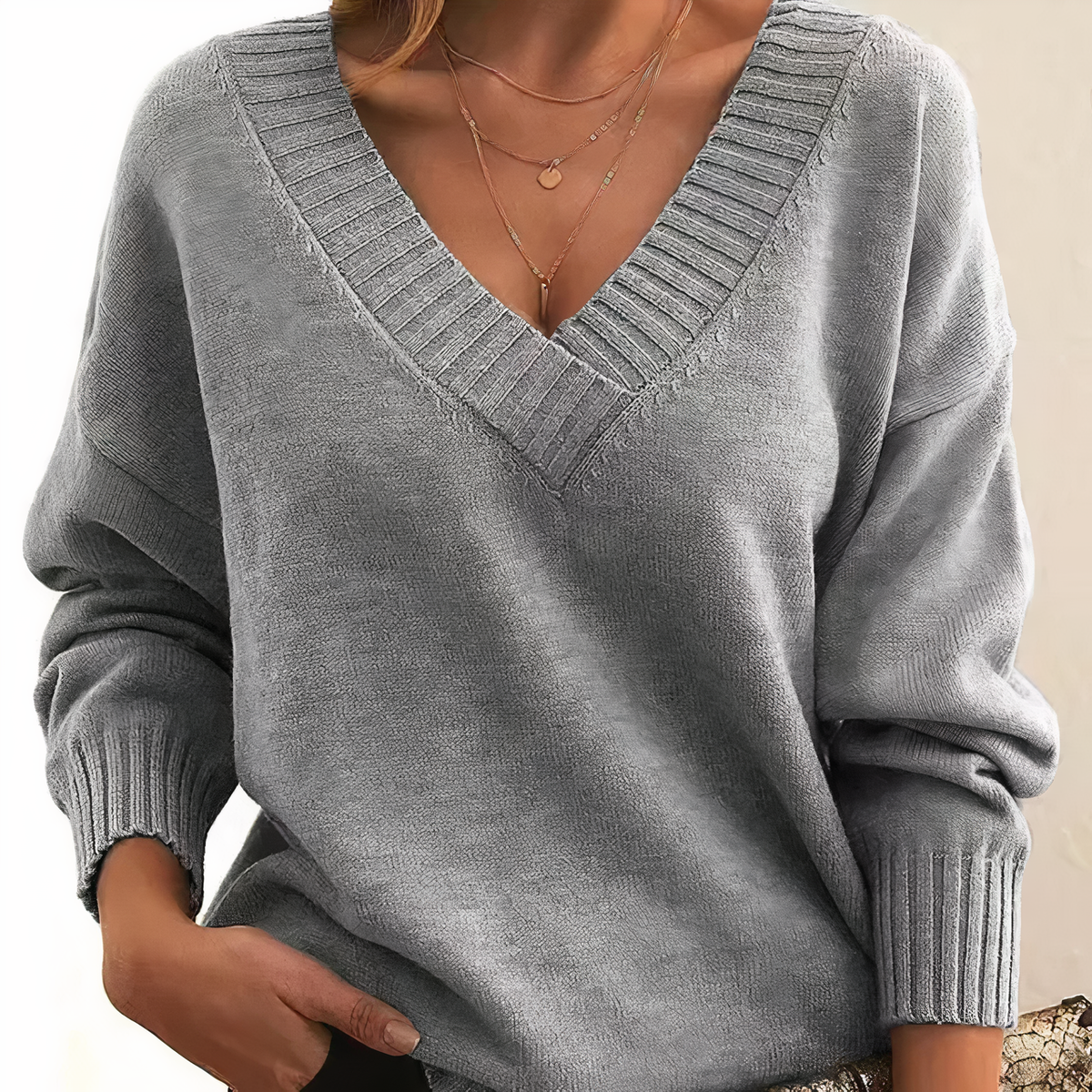 Damen Rollkragenpullover aus Kaschmir-Mix