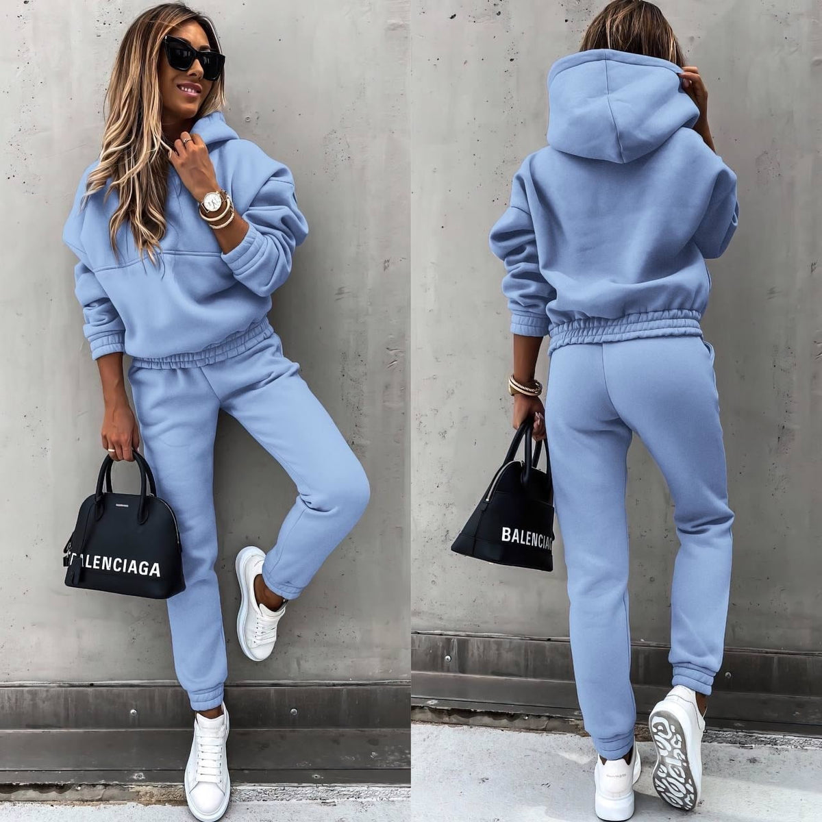 Damen Jogginganzug aus weichem Stoff