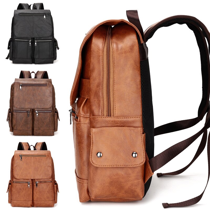 Damen Rucksack mit Laptopfach und Reißverschlussfächern