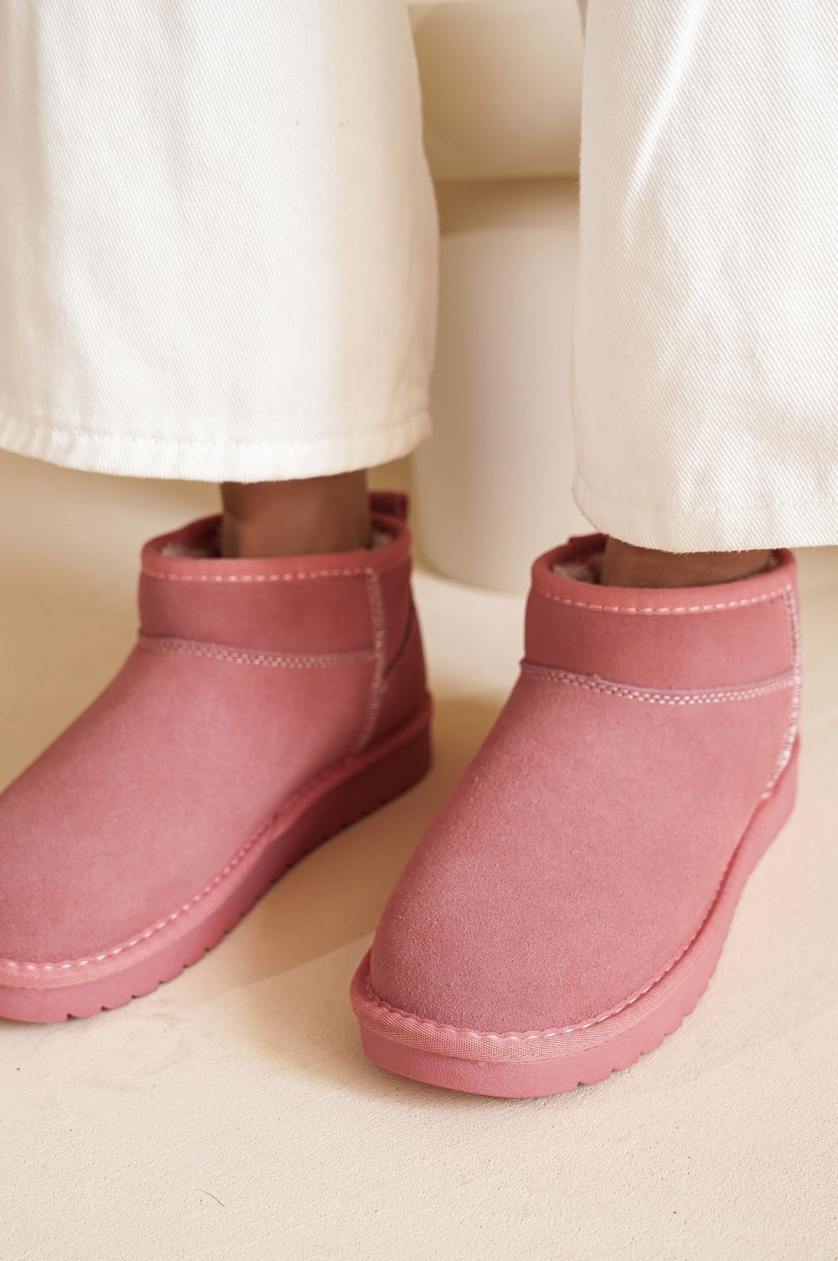 Damen wasserabweisende Winterstiefeletten mit warmem Innenfutter