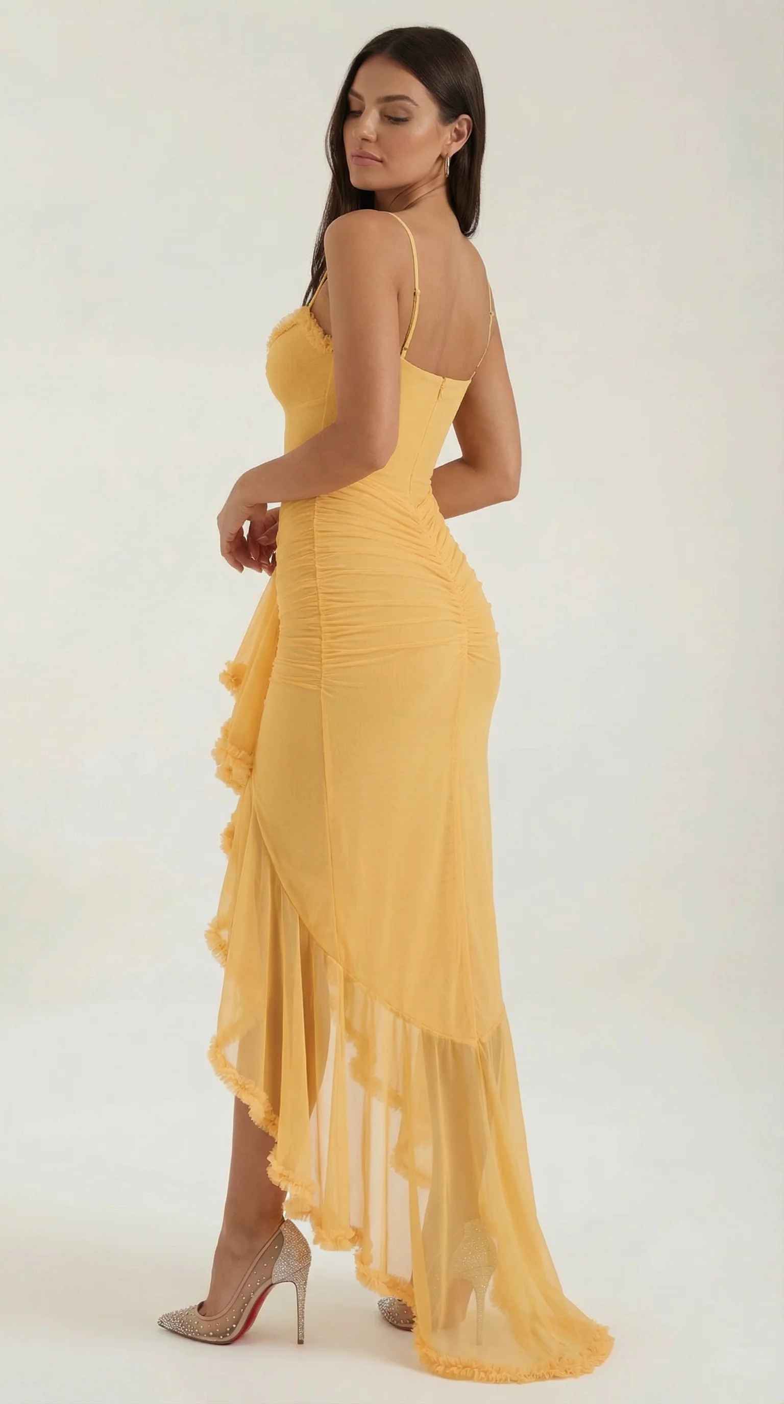 Damen Elegantes Midikleid Phoebe