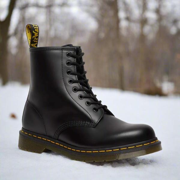 Unisex Schnürstiefel mit gepolstertem Fußbett und Gummisohle