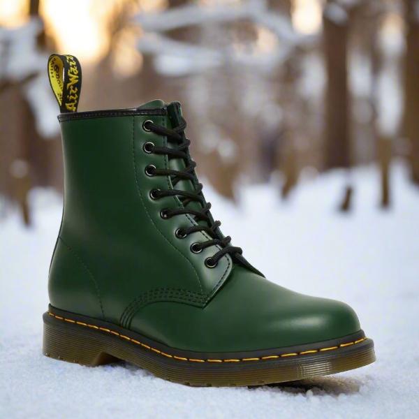 Unisex Schnürstiefel mit gepolstertem Fußbett und Gummisohle