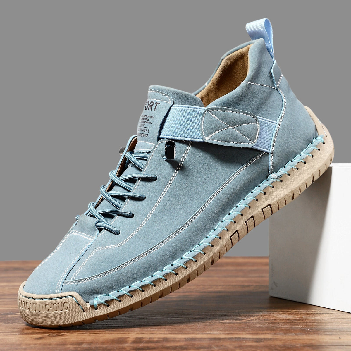 Damen Slip-on Turnschuhe mit elastischem Obermaterial