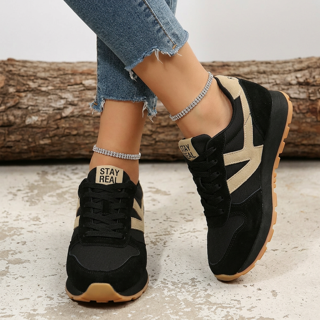 Damen Turnschuhe mit rutschfester Sohle