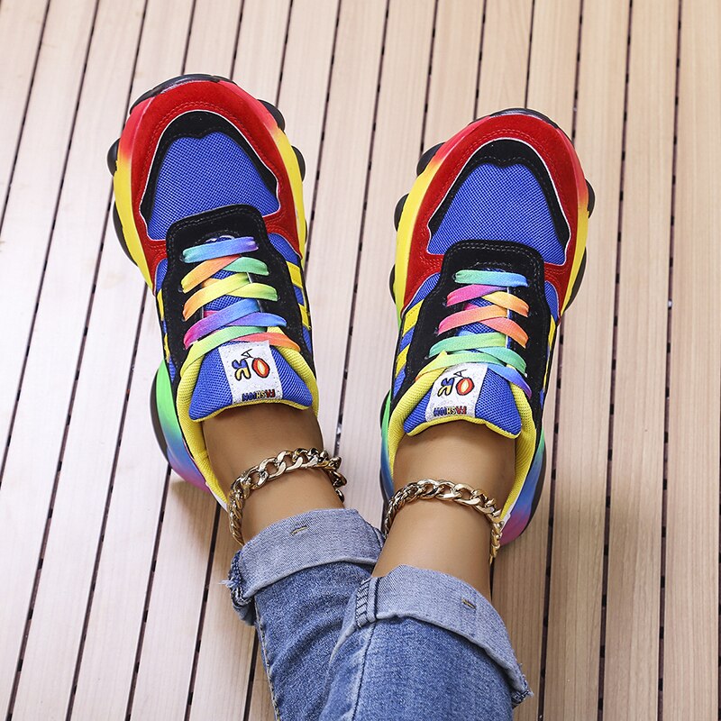 Damen Sneaker mit breitem Zehenraum und Dämpfung