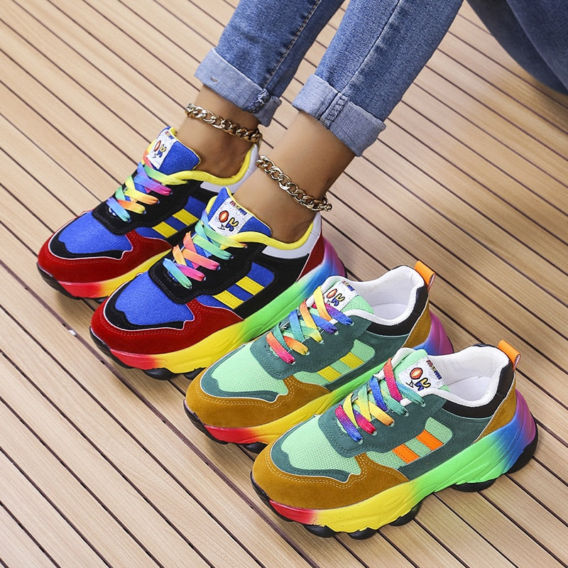 Damen Sneaker mit breitem Zehenraum und Dämpfung