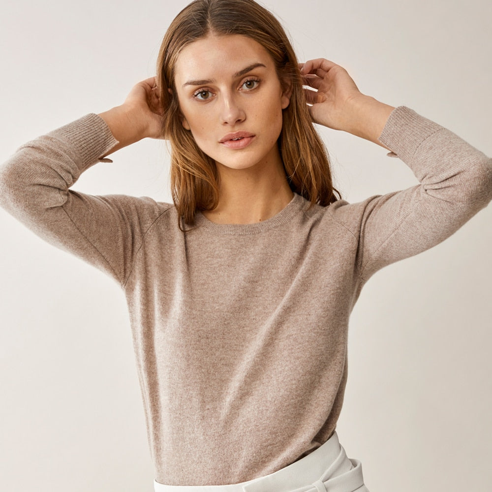 Damen schlichte Bluse im Regular Fit