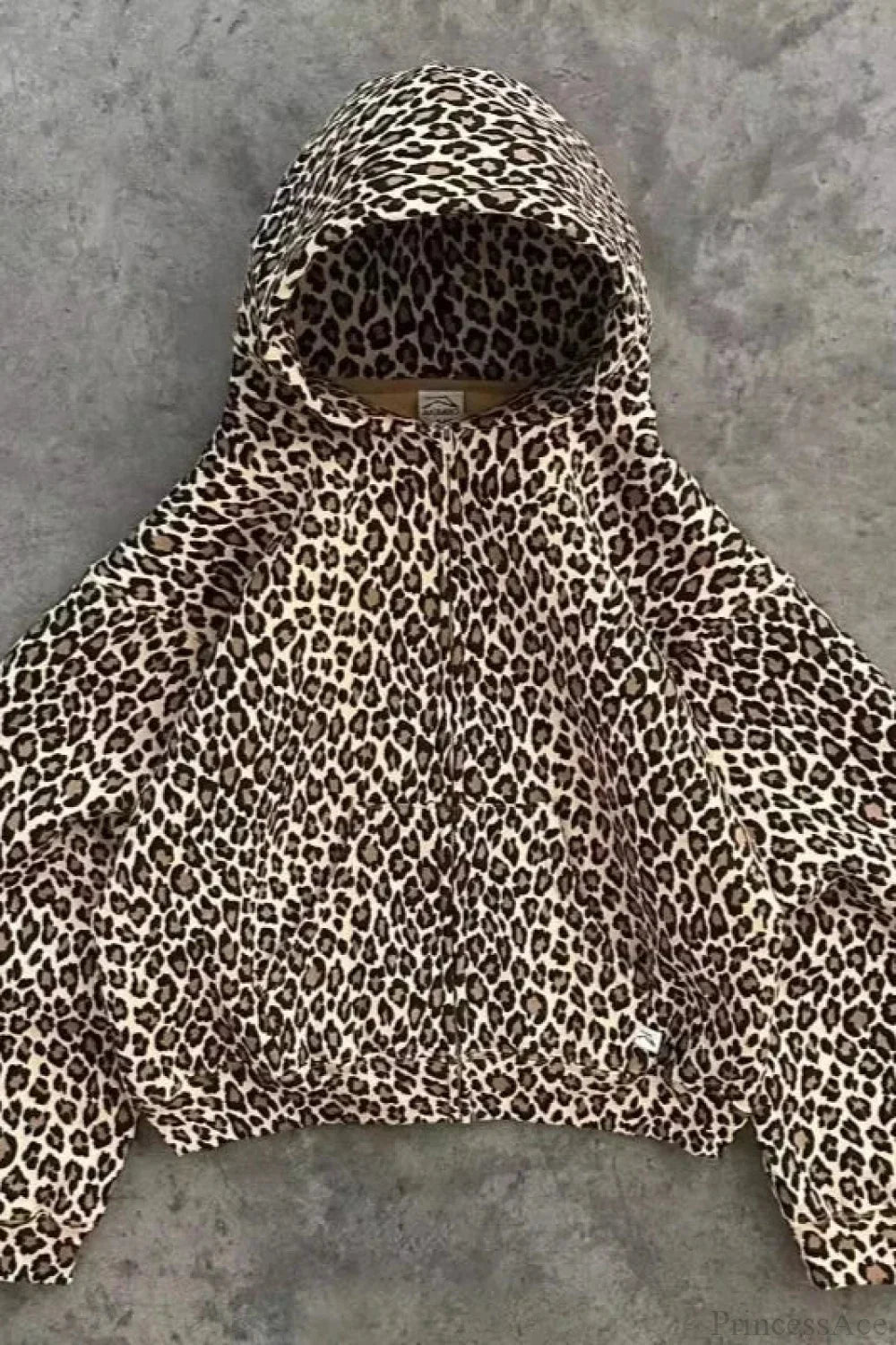Damen Hoodie mit Kapuze und Reißverschluss