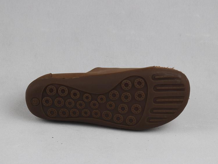 Damen Slip-on-Loafer mit Kontrastnähten und seitlicher Schnürung