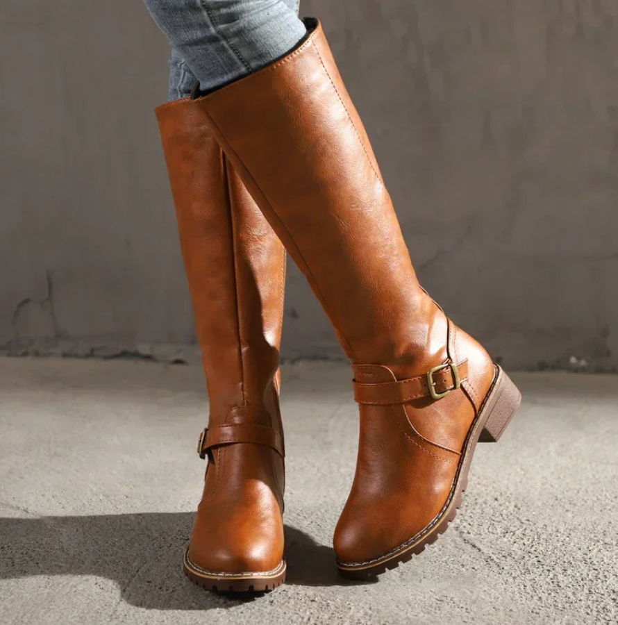 Damen Allwetterstiefel mit rutschfester Sohle