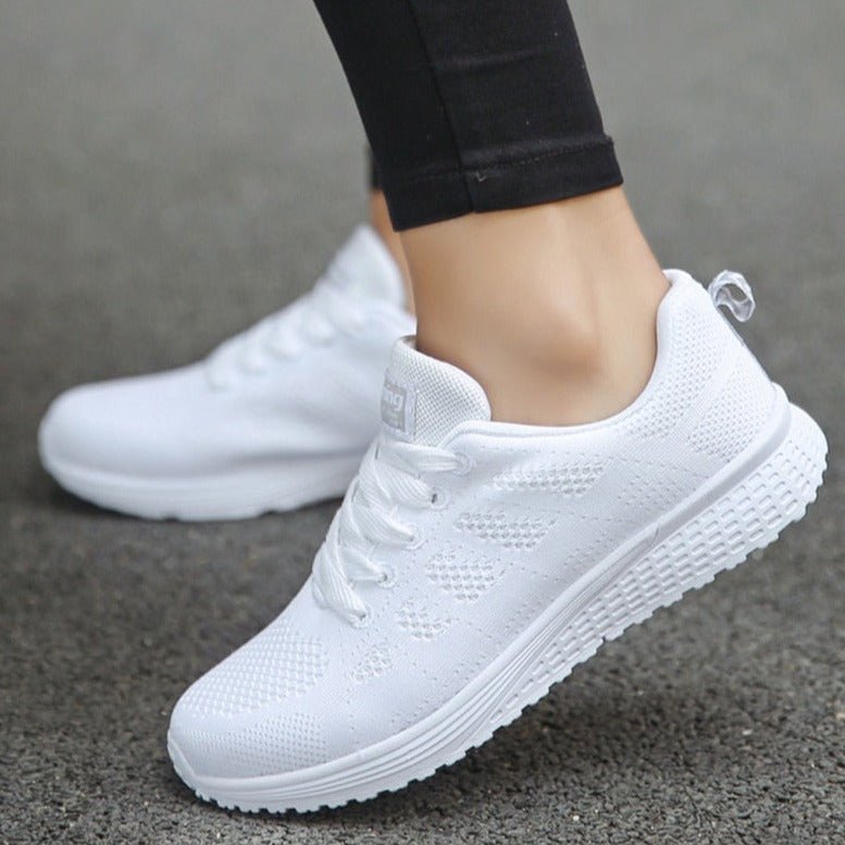 Damen Turnschuhe mit elastischem Obermaterial