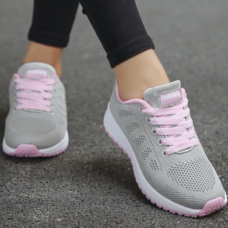 Damen Turnschuhe mit elastischem Obermaterial