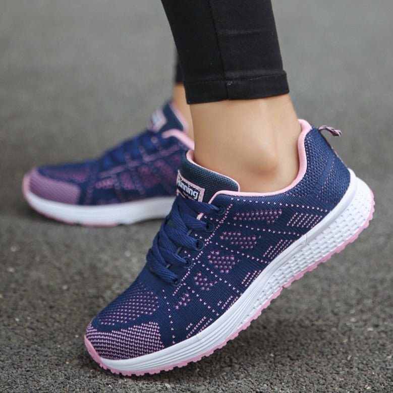 Damen Turnschuhe mit elastischem Obermaterial