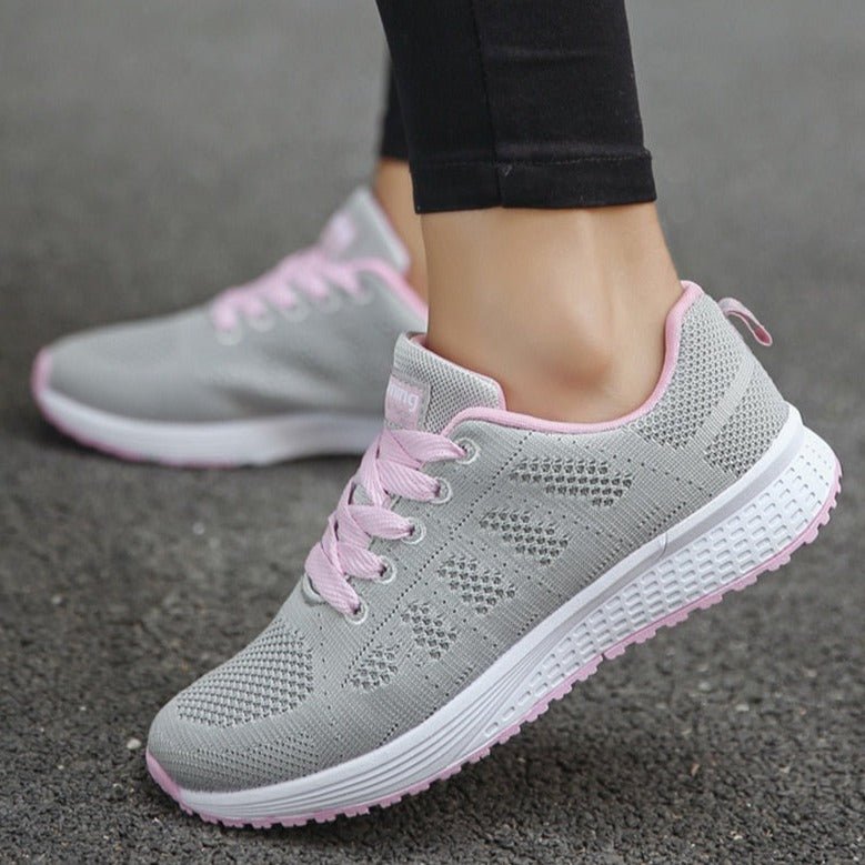 Damen Turnschuhe mit elastischem Obermaterial