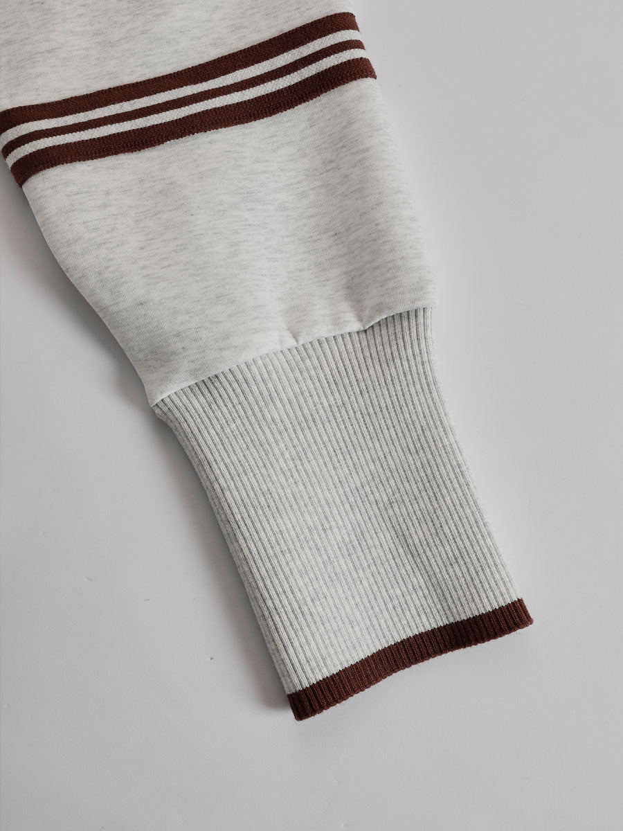 Damen Sweatshirt-Set mit weiter Hose