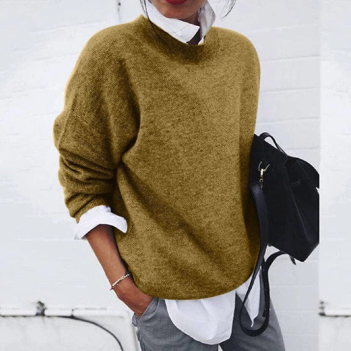 Damen Teddy-Pullover aus Polyester