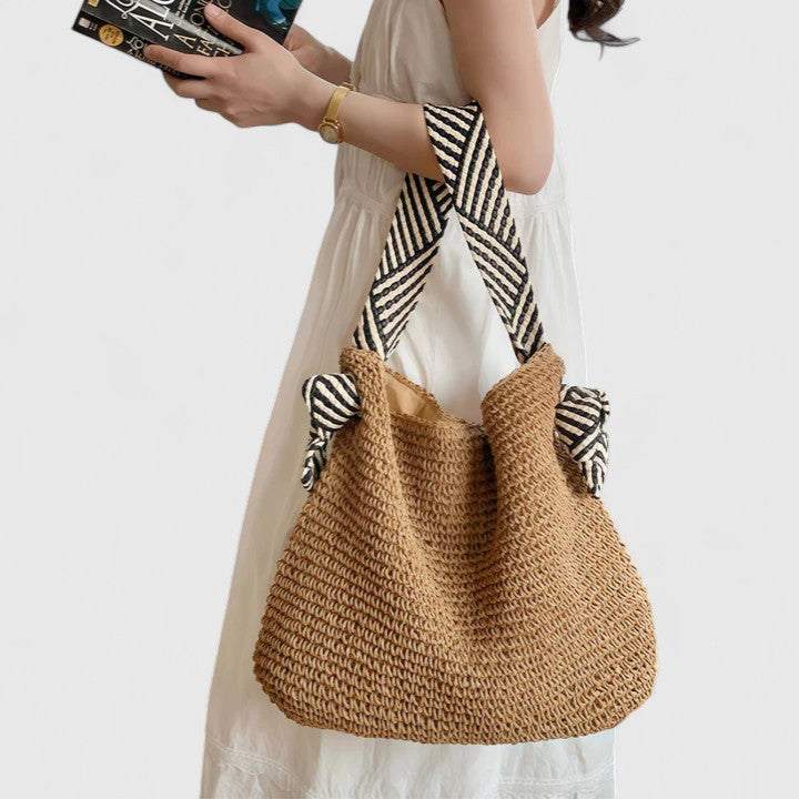 Boho gewebte Umhängetasche Tote