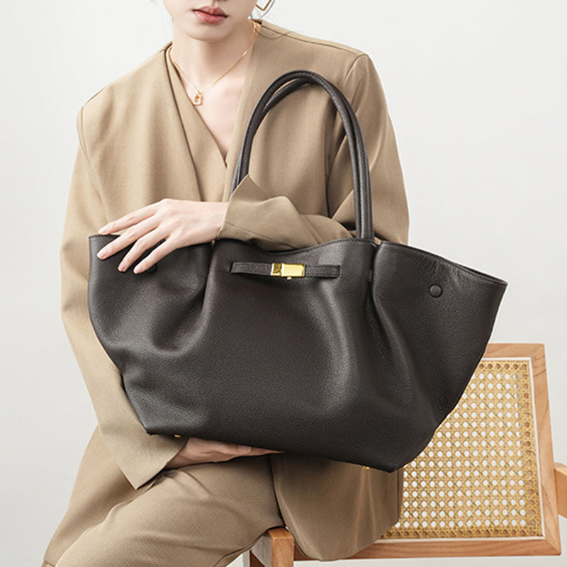Damen Tote Bag mit Magnetverschluss und Innenfächern