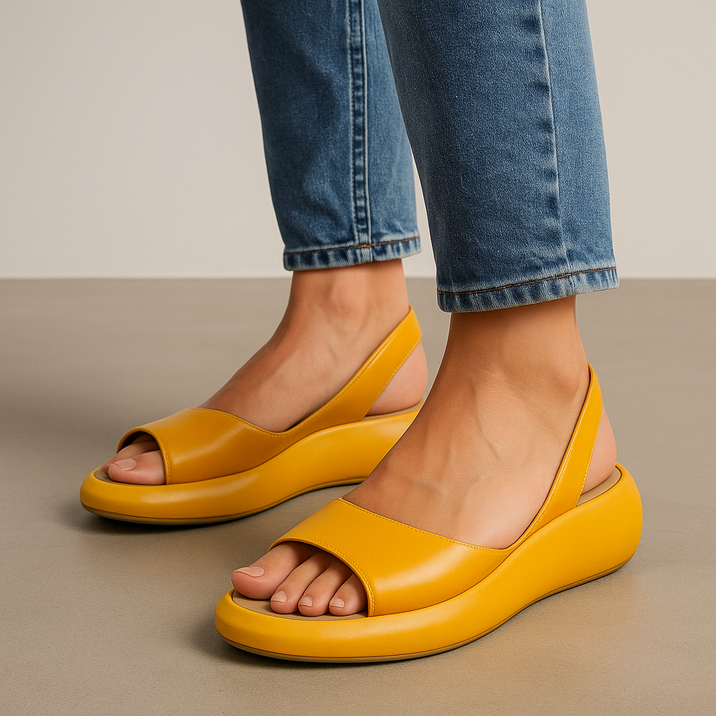 Damen Sandalen mit offener Spitze