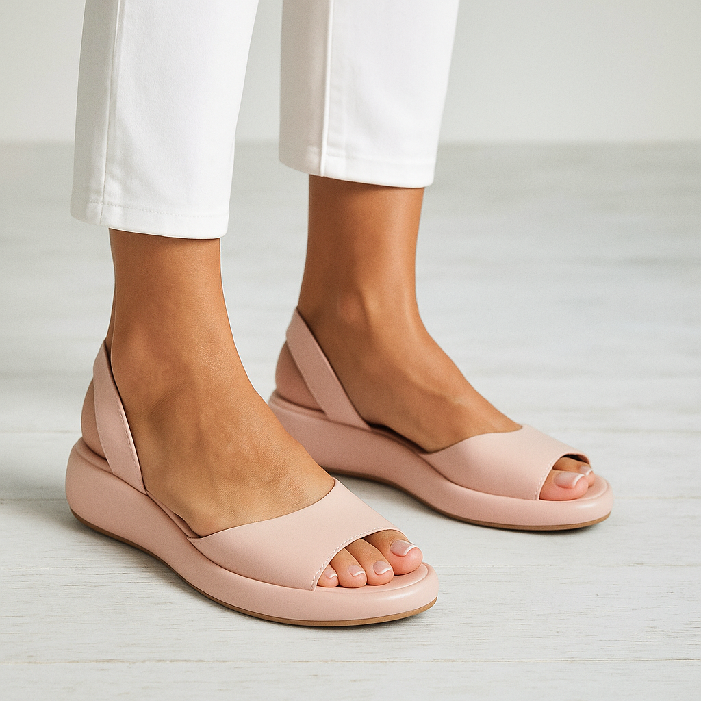 Damen Sandalen mit offener Spitze