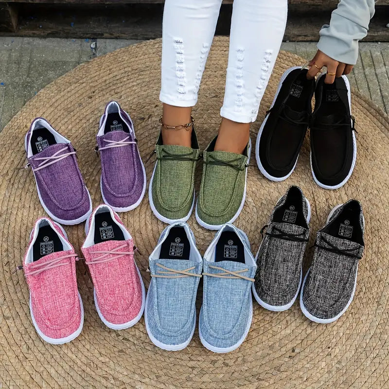 Damen leichte Sneaker mit rutschfester Sohle