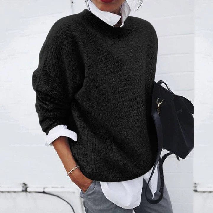 Damen Teddy-Pullover aus Polyester