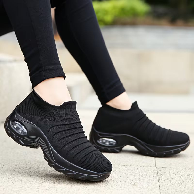 Damen Komfortschuhe mit gepolsterter Sohle