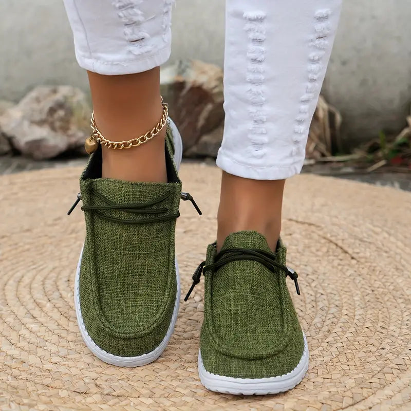 Damen leichte Sneaker mit rutschfester Sohle
