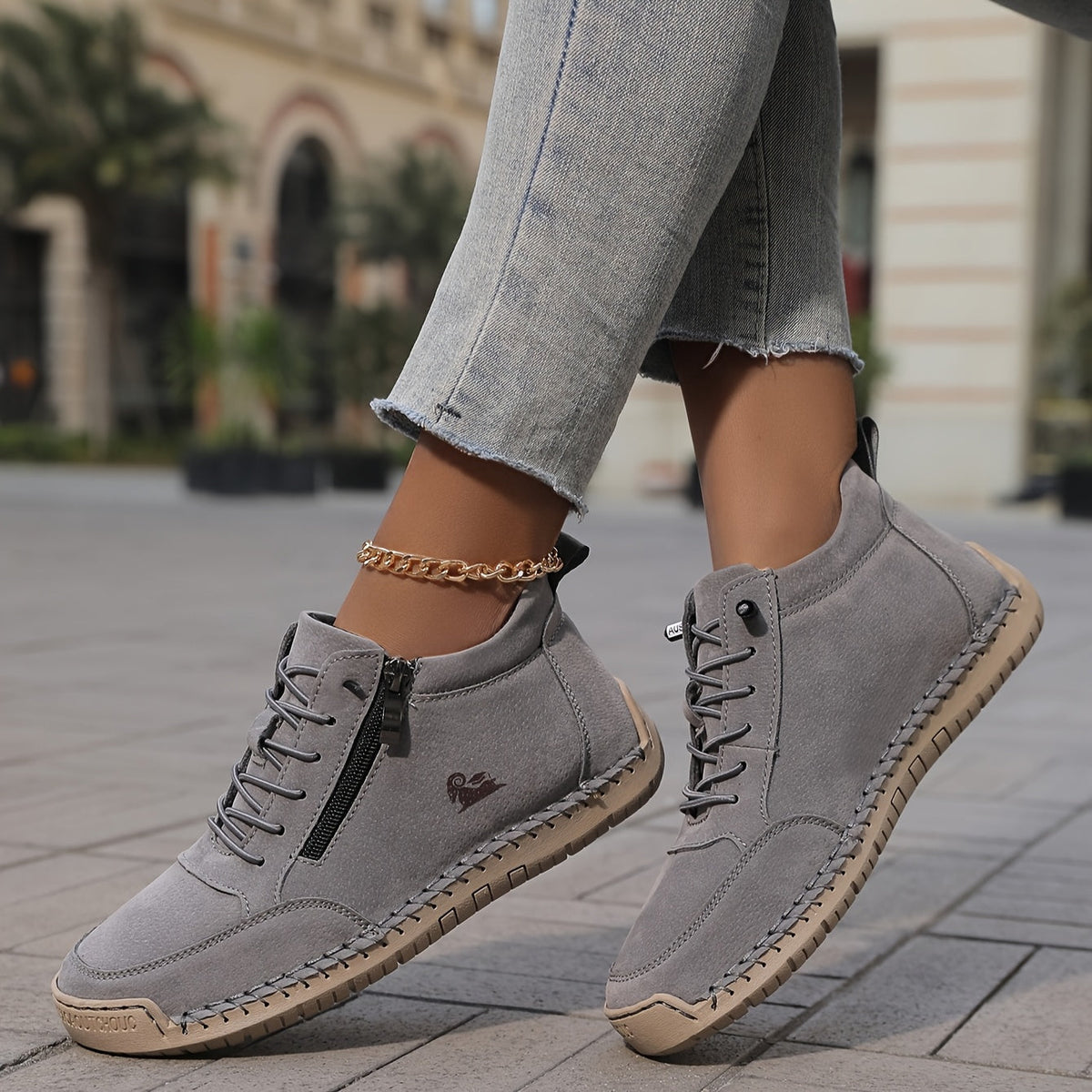 Damen Turnschuhe mit breitem Zehenraum