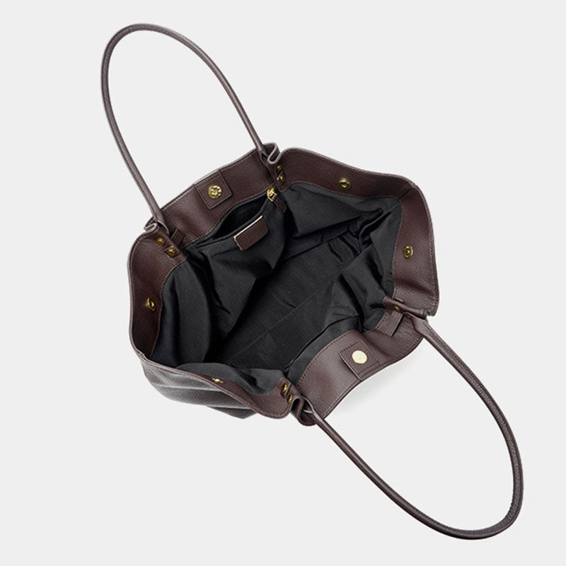 Damen Tote Bag mit Magnetverschluss und Innenfächern