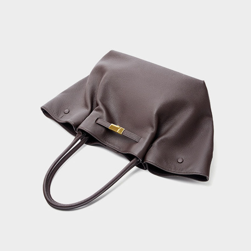 Damen Tote Bag mit Magnetverschluss und Innenfächern