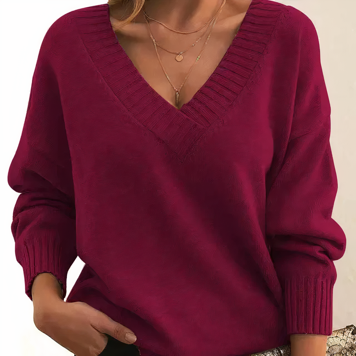 Damen Rollkragenpullover aus Kaschmir-Mix