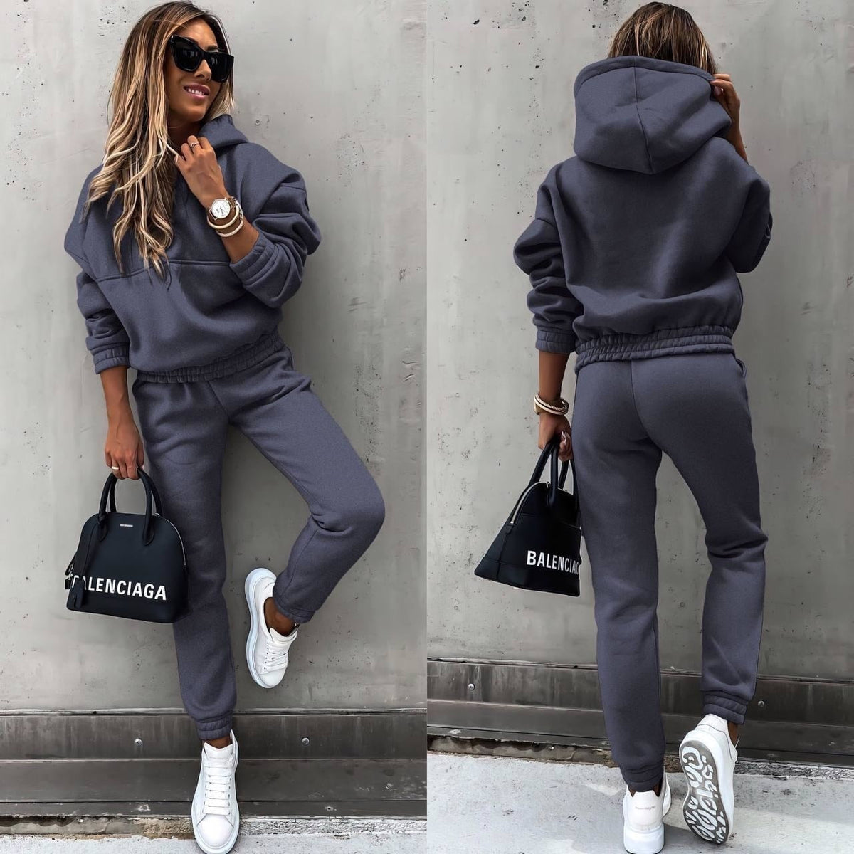 Damen Jogginganzug aus weichem Stoff