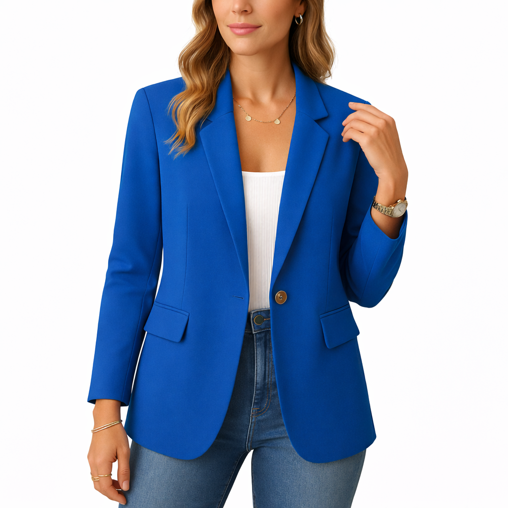 Damen Slim-Fit-Blazer mit Stretch