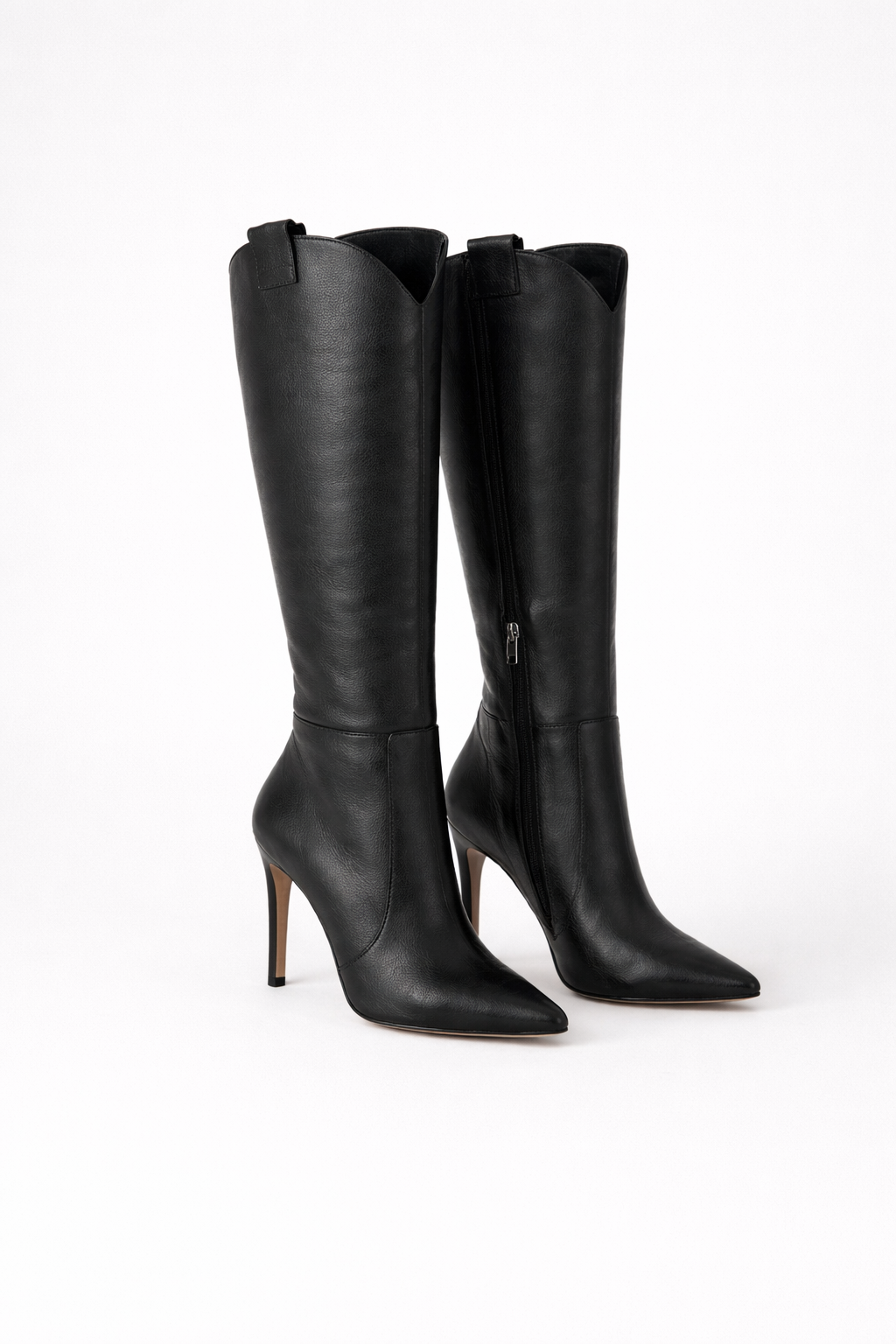 Damen Kniestiefel mit High Heel