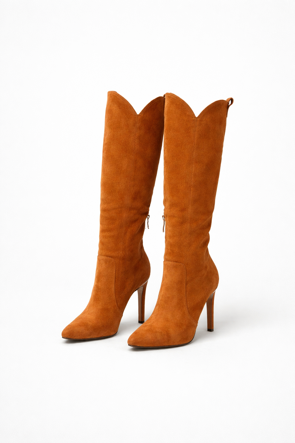 Damen Kniestiefel mit High Heel
