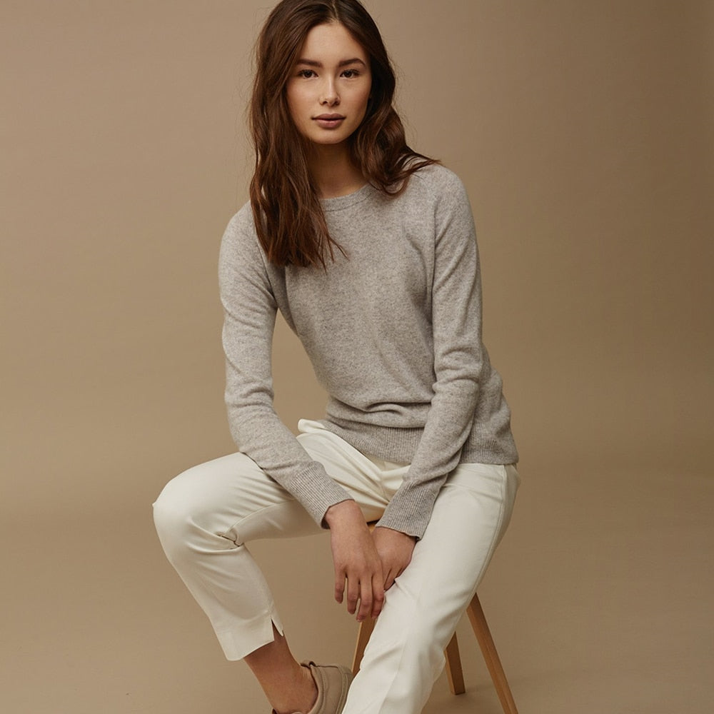 Damen schlichte Bluse im Regular Fit