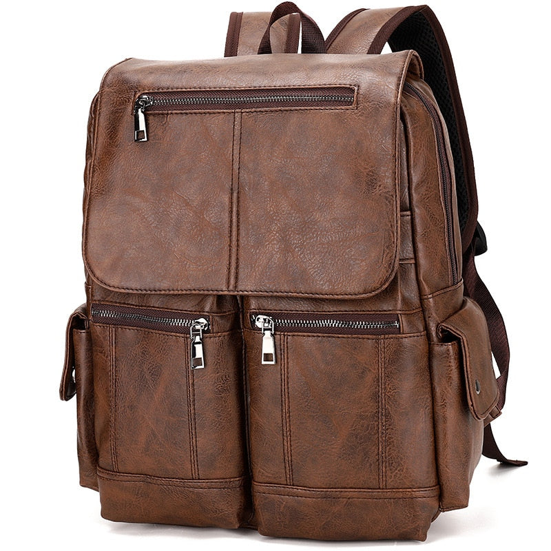 Damen Rucksack mit Laptopfach und Reißverschlussfächern