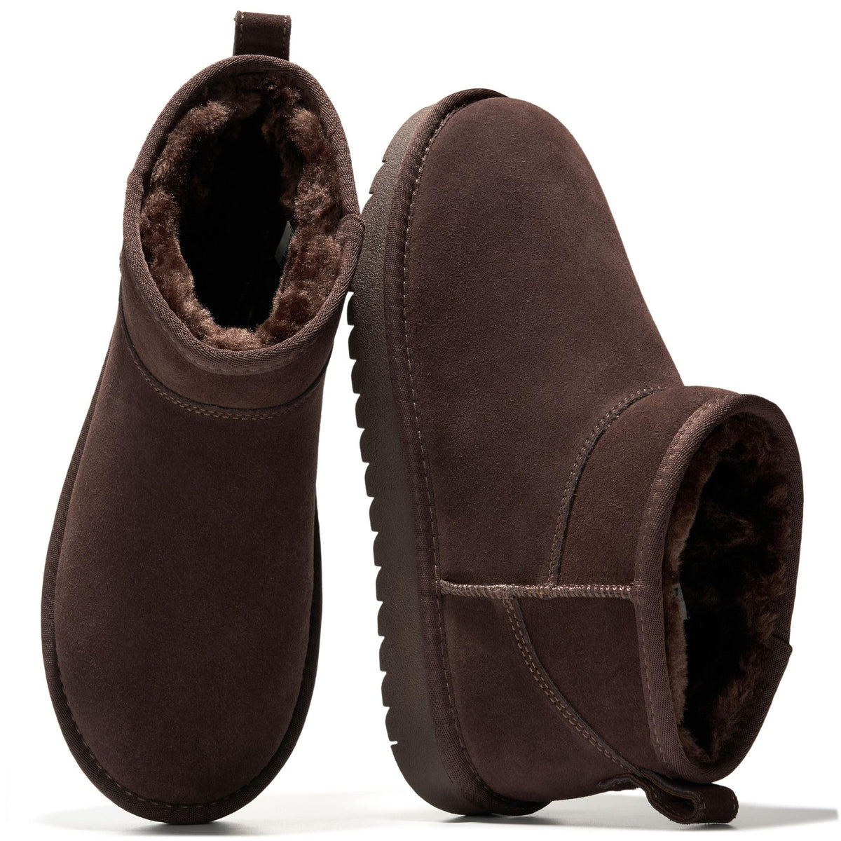 Damen wasserabweisende Winterstiefeletten mit warmem Innenfutter