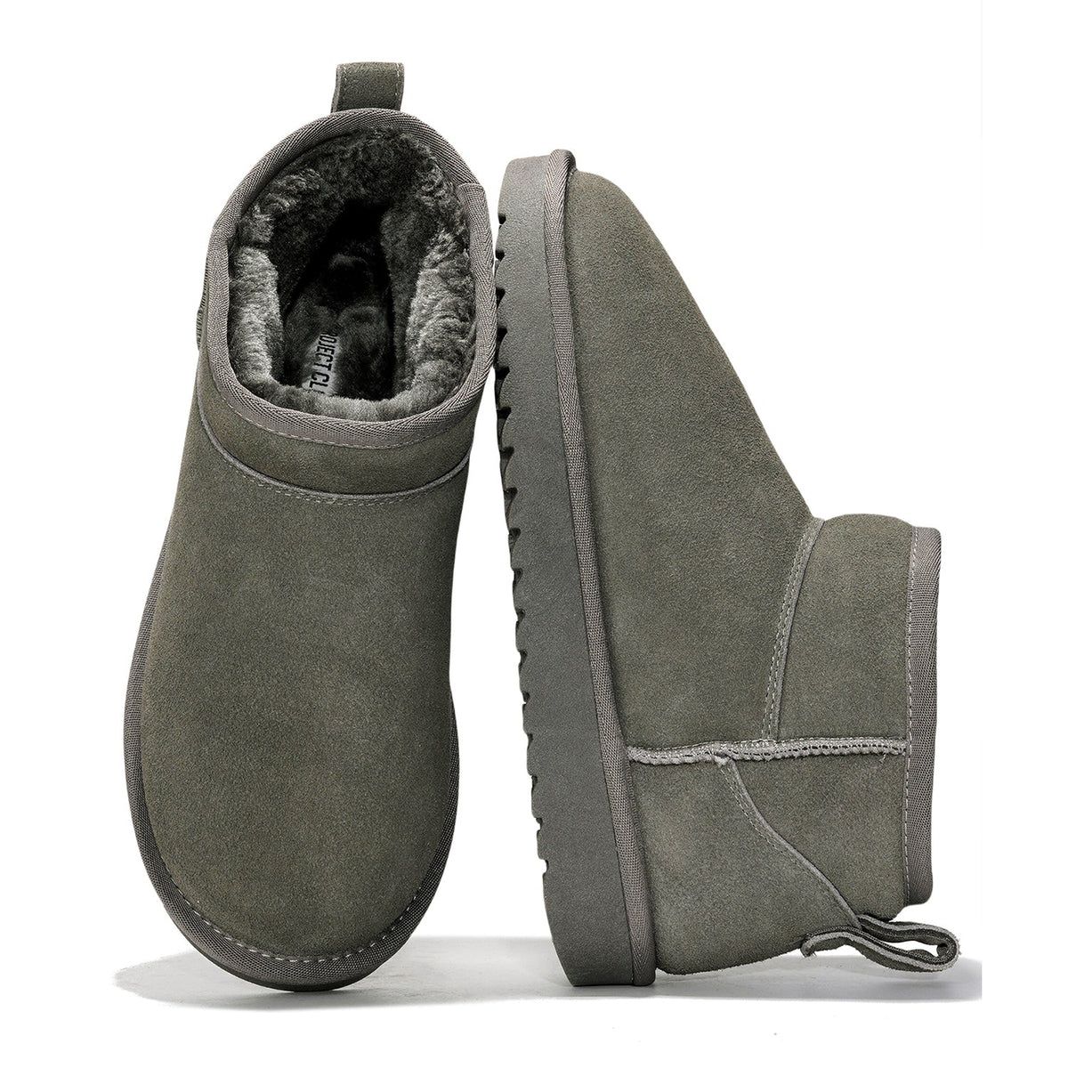 Damen wasserabweisende Winterstiefeletten mit warmem Innenfutter