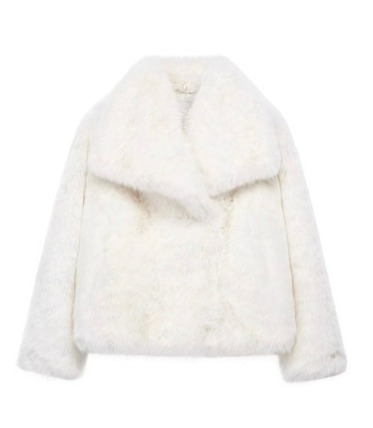 Damen Kurzmantel mit Schalkragen im Oversized-Schnitt